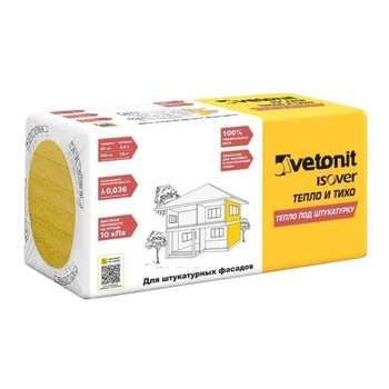 ИЗОВЕР Тепло и Тихо Тепло под штукатурку