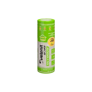 Утеплитель Ветонит (Изовер) Тепло и Тихо Полы и Перекрытия 2*50х610 мм (10м2/0,25м3)