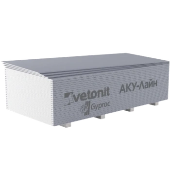 ГСП Ветонит (Гипрок) АКУ-Лайн 2500x1200x12.5 мм
