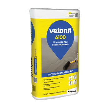 Ветонит (vetonit) 4100 Высокопрочный наливной пол