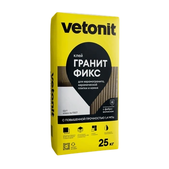 Ветонит (vetonit) granit fix Клей для керамогранита, керамической плитки и камня