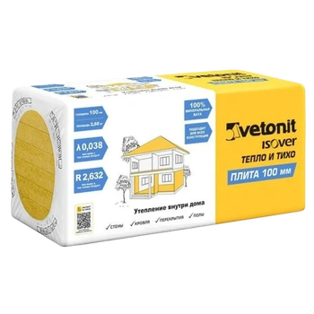 ИЗОВЕР Тепло и Тихо Плита