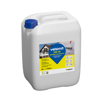 Ветонит (vetonit) MD 16 superconcentrate Грунтовка-суперконцентрат