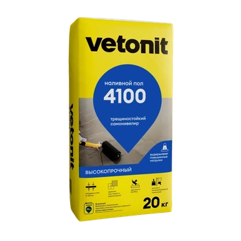 Ветонит (vetonit) 4100 Высокопрочный наливной пол