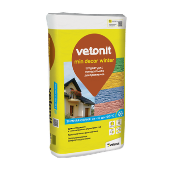 Ветонит (vetonit) min decor winter Декоративная минеральная штукатурка