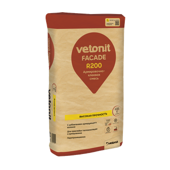 Ветонит (vetonit) facade R200 Армировочно-клеевая смесь