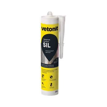 Ветонит (vetonit) comfort sil Цветной силиконовый герметик