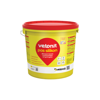 Ветонит (vetonit) pas silikon Силиконовая декоративная фасадная штукатурка