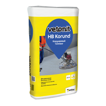 weber.Ветонит (vetonit) HB Korund Корундовый топпинг