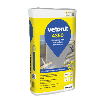 Ветонит (vetonit) 4350 Наливной пол для звукоизоляционных полов