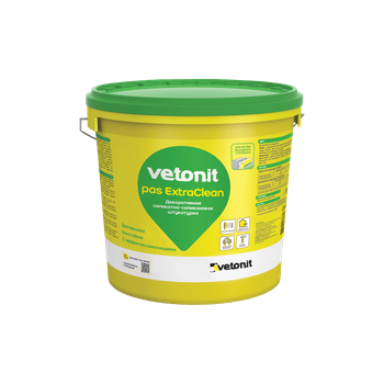 Ветонит (vetonit) pas ExtraClean Силикатно-силиконовая декоративная штукатурка  Хит